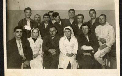 The Personnel and Patients of the Hospital in Moscow, 1944