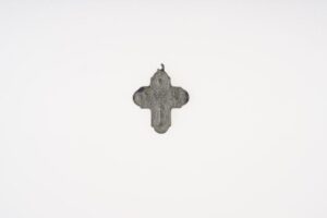 Small cross made of metal