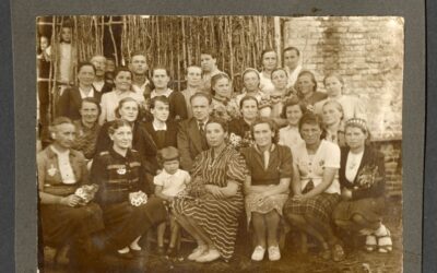 Pracownicy polskiego sierocińca w Nowym Oskole, 1945-1946