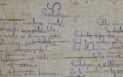 Birch Bark Notebook With Poems Written by Maria Gorniak in 1941-1943, Ozierki, Sverdlovsk Region