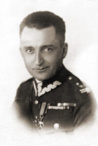 A man in a soldiers uniform