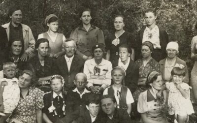 Polish deportees in Kachyry, Pavlodar Oblast, Kazakhstan 1942