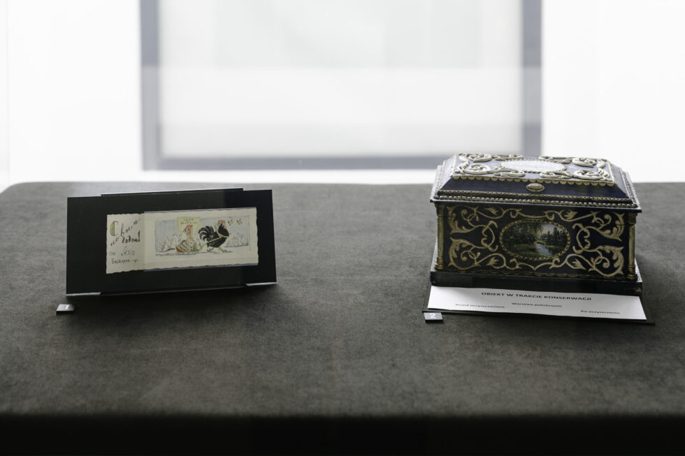 a wooden, handcrafted jewelry box